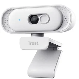 Trust Webcam Tomar 2K QHD 2560x1440 30fps FOV 76° Reducción Ruido Privacidad Blanco